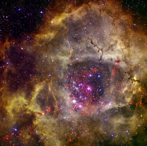 heart of rose nebula