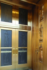 Adams Building doors. Photo by Shealah Craighead.