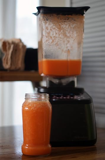 Carrot Juice in the Blendtec