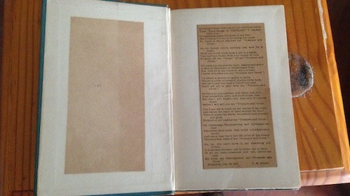 Love-Songs of Childhood by Eugene Field, First Edition First Printing