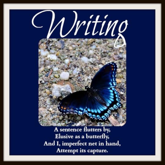 Writing poem by Janalyn Voigt