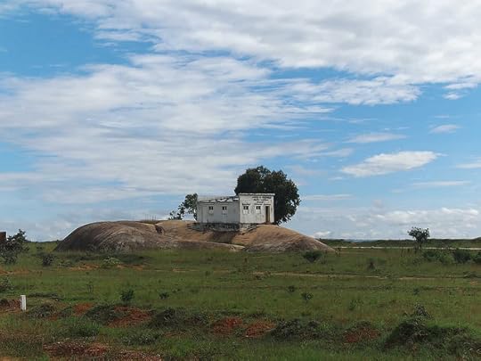 Police Station Perched on a rock