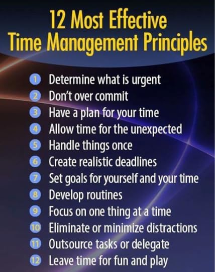 12 most effective time management principles April 25 Social Media Post Roundup