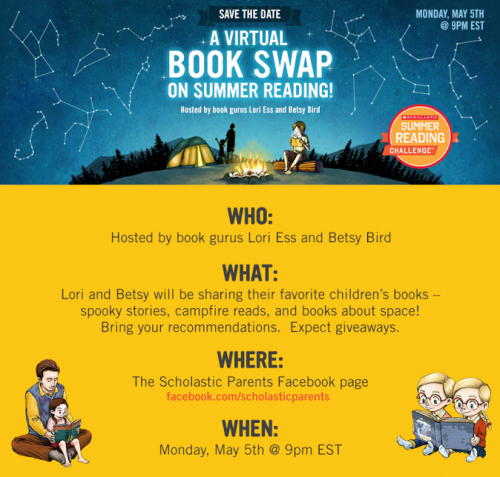 VirtualBookSwap 500x477 Press Release Fun: A Virtual Book Swap on Summer Reading 