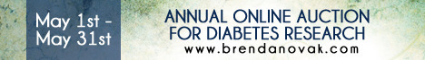 auction ad 1 Brenda Novaks Online Auction for Diabetes Research
