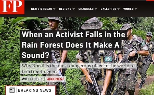 violence against environmentalists