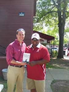 Me with Huntsville native, Chris Anderson, tailback on the 1992 national champions