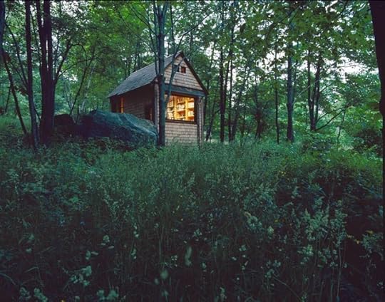 Michael Pollan's writing cabim in Vermont