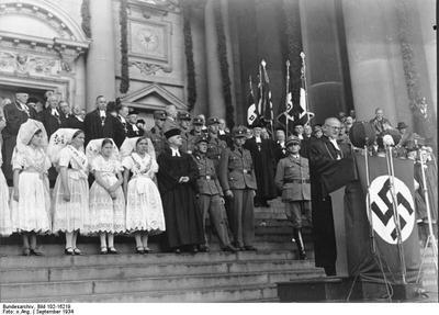 Installation of Reich Bishop Ludwig Muller
