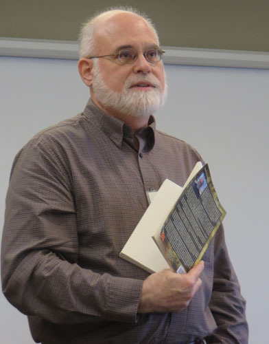 Arkansas Author, David Jauss talking about his story story collection, Glossolalia