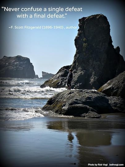 Defeat Quote by Fitzgerald