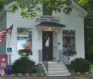 Simpson Library in Carmel