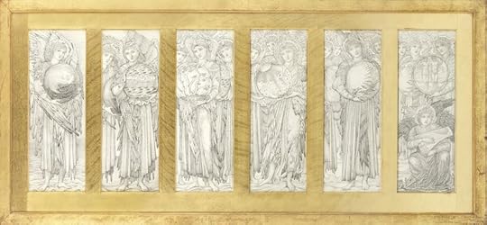 Studies for the Days of Creation series by Sir Edward Burne-Jones