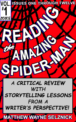 Cover Art For Reading The Amazing Spider-Man By Matthew Wayne Selznick. Get a Free E-Book Like This When You Subscribe To The Mailing List!
