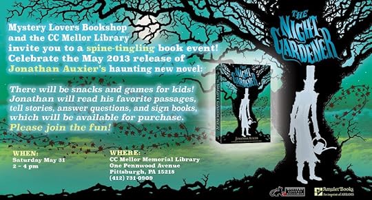 Night Gardener Launch Invite