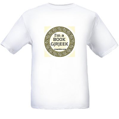 Greek on t-shirt front