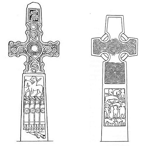 Dupplin Cross and Barochan Cross