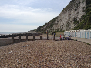 View of Beachy Head from Holywell Retreat - photo credit Abigail Robinson