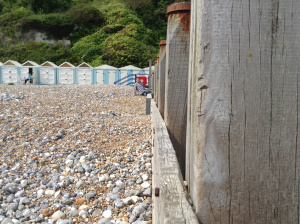 the beach at Holywell Retreat - photo credit Abigail Robinson