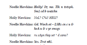 text extract textspeak