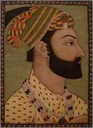 200px Portrait miniature of Ahmad Shah Durrani