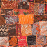 Indian patchwork carpet