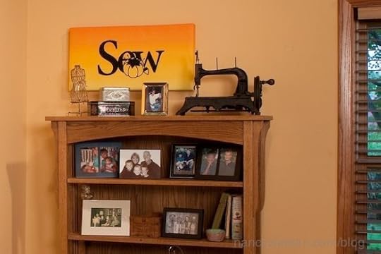 Nancy Zieman's Sewing Room decorated the fusible laser-cut appliques