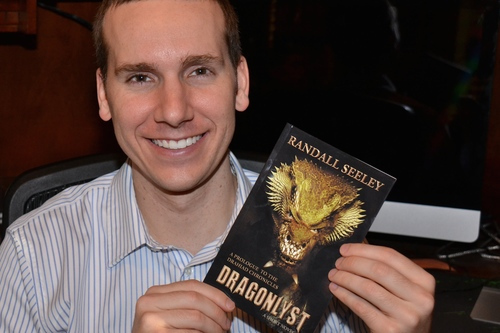 The day I opened Dragonlyst and pulled out the first copy!