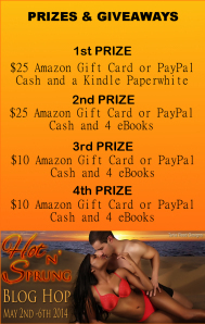 Hot n Sprung EBook Prize Breakdown