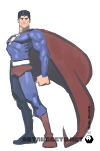 The perfect Superman to look wimpy next to Affleck's batman. 