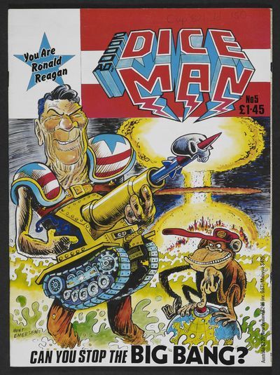 Diceman No5, by Pat Mills and Hunt Emerson (c) REBELLION AS All Rights Reserved