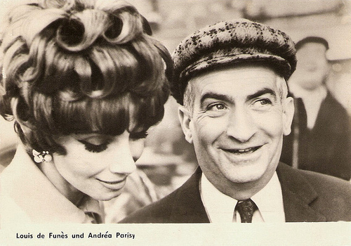 Louis de Funès, Andréa Parisy