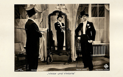 Renate Müller and Hermann Thimig in Viktor und Viktoria
