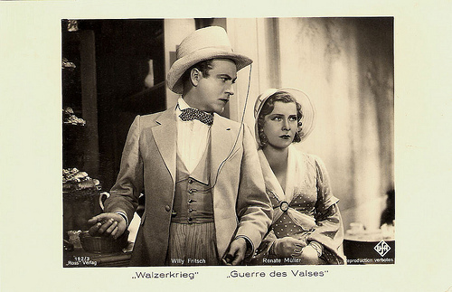 Willy Fritsch, Renate Müller in Walzerkrieg