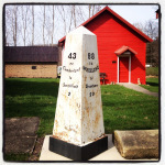 National Road Mile Marker