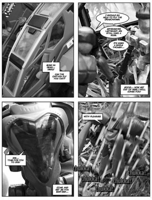 Sigmartyr Action Figure Comic