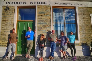 Daunt, far right, gave no reason for leaving the Single Malt Curlers.