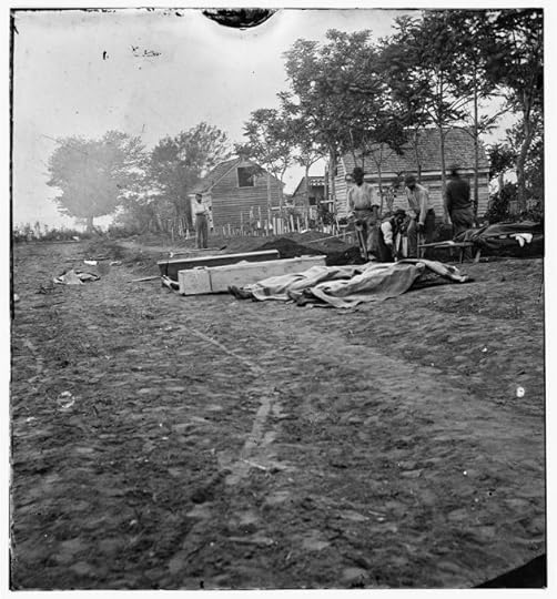 Fredericksburg, Virginia. Burial of Federal Dead, May 19/20, 1864 (Timothy O'Sullivan/ Library of Congress)
