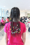 This is the kind of hair you need to leave the island with.