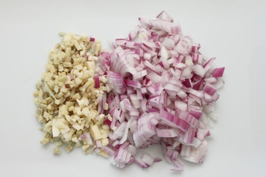 Chopped OnionampGarlic