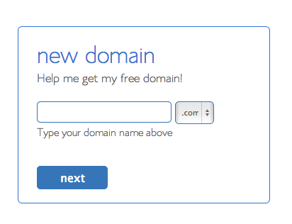 Select your domain name carefully. 