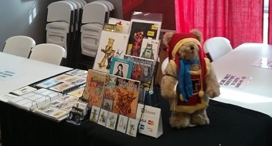 The Teddy Bear Tales limited space set up at Collectors Corner