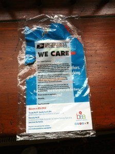 Other side of envelope