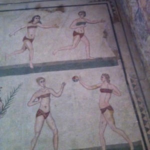 Aerobics, 4 A. D. at Villa Romana Del Casale
