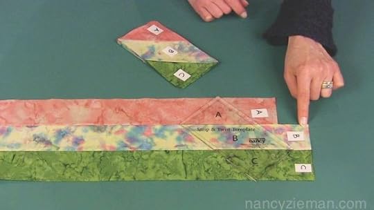 Double Dutch Twist Quilt Kate Bashynski Nancy Zieman Blog