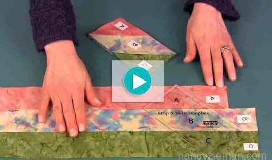 Double Dutch Twist Quilt Kate Bashynski Nancy Zieman Blog