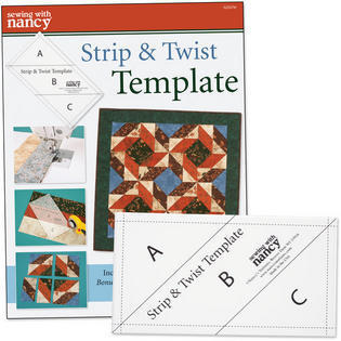 Strip and Twist Template Nancy's Notions