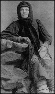 Anna DeGraf, 55, hiked the Chilkoot Trail on crutches and headed toward the Yukon in search of her gold-mining son in 1894.