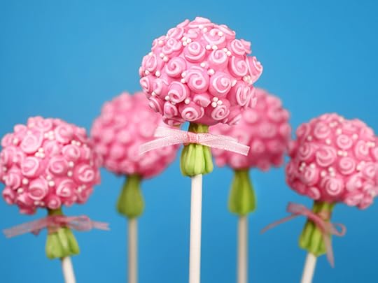 Flower Bouquet Cake Pops