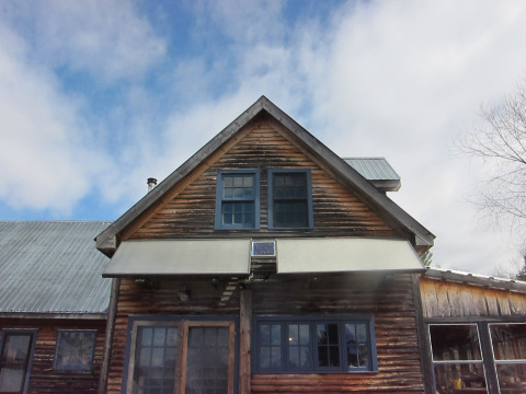 If the sun ever shows again, this is where our hot water will come from